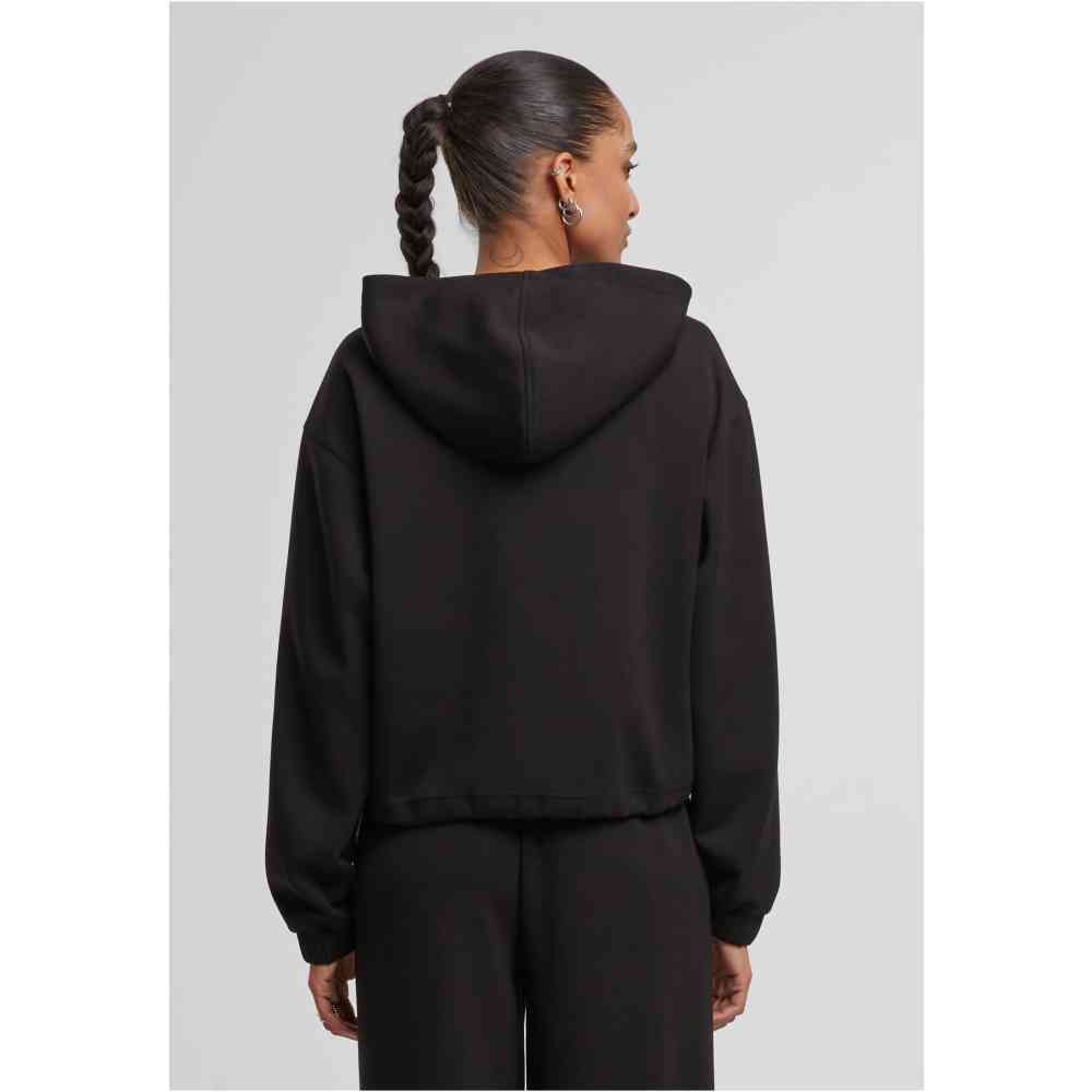 Urban Classics - Soft Touch Kapuzenpullover mit ReiÃŸverschluss - Schwarz